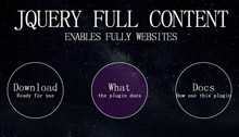 jQuery全屏内容插件 jQuery全屏内容插件网页特效