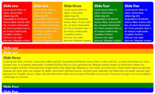 CSS3文字手风琴展开效果 CSS3文字手风琴展开网页