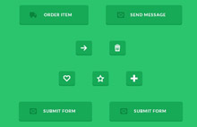 css3实现多款创意按钮 css3实现多款创意按钮网页