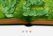 jQuery全屏简洁带索引幻灯片