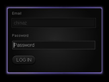 jQ+CSS3彩色流动边框登录框