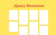 jQuery Wookmark瀑布流特效