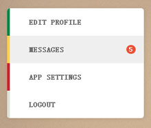 jQuery+CSS3垂直菜单效果
