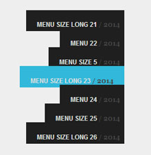 jQuery实现垂直滚动菜单效果