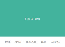 下滑固定导航栏插件Scroll