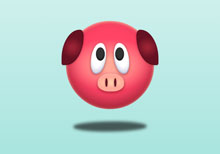 纯CSS3浮动的小猪动画