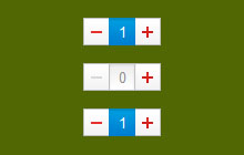 jquery数字智能加减插件spinner