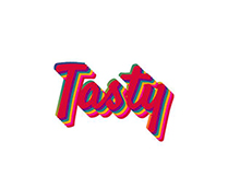 彩虹色文本描边动画网页特效