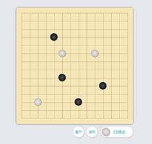 jQuery点击五子棋小游戏