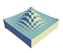 HTML5 Canvas实现3D立方体波浪动画