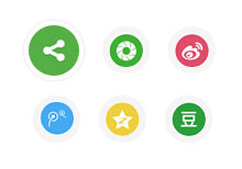 jQuery交互体验社会化分享代码