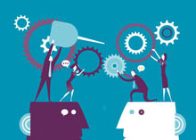 html5+css3齿轮滚动动画特效