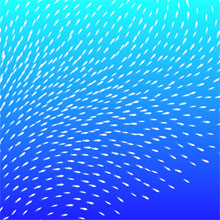 HTML5 Canvas绘制沙丁鱼群特效