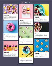 jQuery图片瀑布流分类筛选