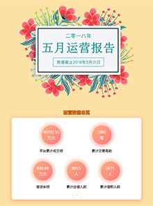 jQuery滚动切换图表统计代码