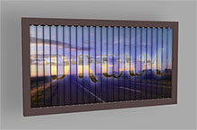 CSS3悬停百叶窗广告牌轮播