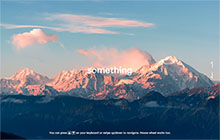 JS大气磅礴滑块网页背景特效