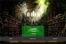 jQuery手风琴图片滑动菜单栏