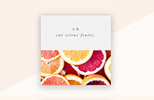 JS下滑式水果卡片合集网页特效