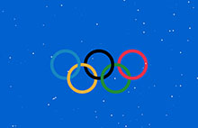 HTML5基于CSS3奥运五环特效