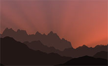 HTML5 Canvas日出日落动画特效