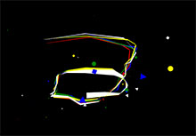 HTML5 SVG鼠标经过跟随动画特效