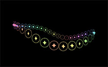 HTML5 3D弹性链条动画特效