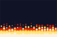 jQuery底部气泡上升动画特效