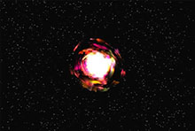 HTML5 Canvas绘制银河系特效