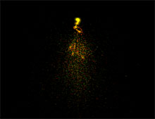 Canvas烟花粒子上升特效