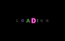 CSS3 Loading英文字母加载特效
