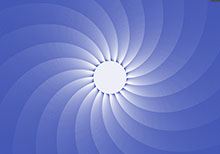 弧形黑洞旋转HTML5特效