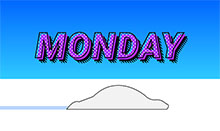 SVG慵懒的熊动画场景特效