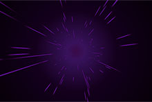 纯css3紫色放射光线动画特效