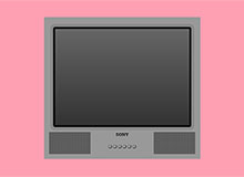 复古的旧电视机CSS3特效