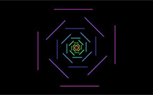 css3 svg线条花纹动画特效