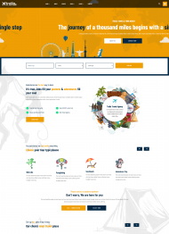 响应式航空旅行服务网站